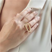 Ringe Aquaforte Dame Ovali Chic in Silber H4181102 - H4181102